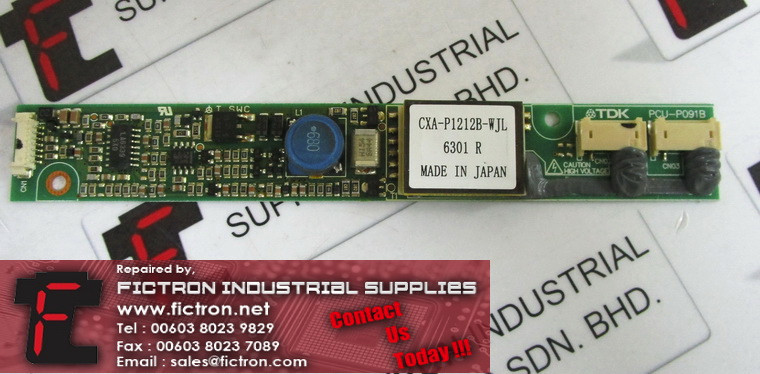 CXA-P1212B-WJL CXAP1212BWJL FICTRON LCD Backlight Power Inverter Board Supply Malaysia Singapore Indonesia USA Thailand