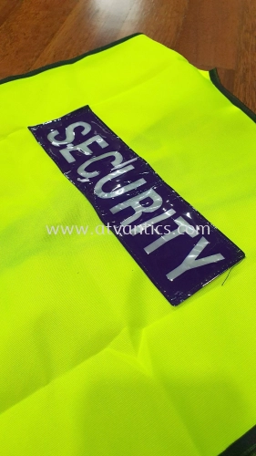 Rekaan Jaket Reflektif Tersuai