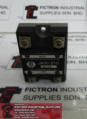 JAS-210 JAS210 JEL AC Solid State Relay Supply Malaysia Singapore Indonesia USA Thailand