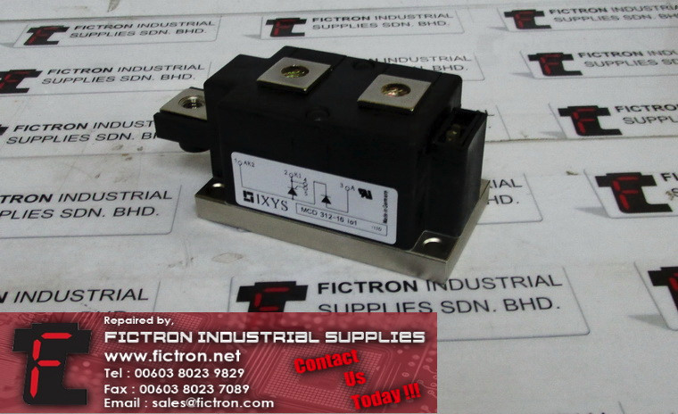 MCD312-16IO1 MCD31216IO1 IXYS Thyristor Module Supply Malaysia Singapore Indonesia USA Thailand