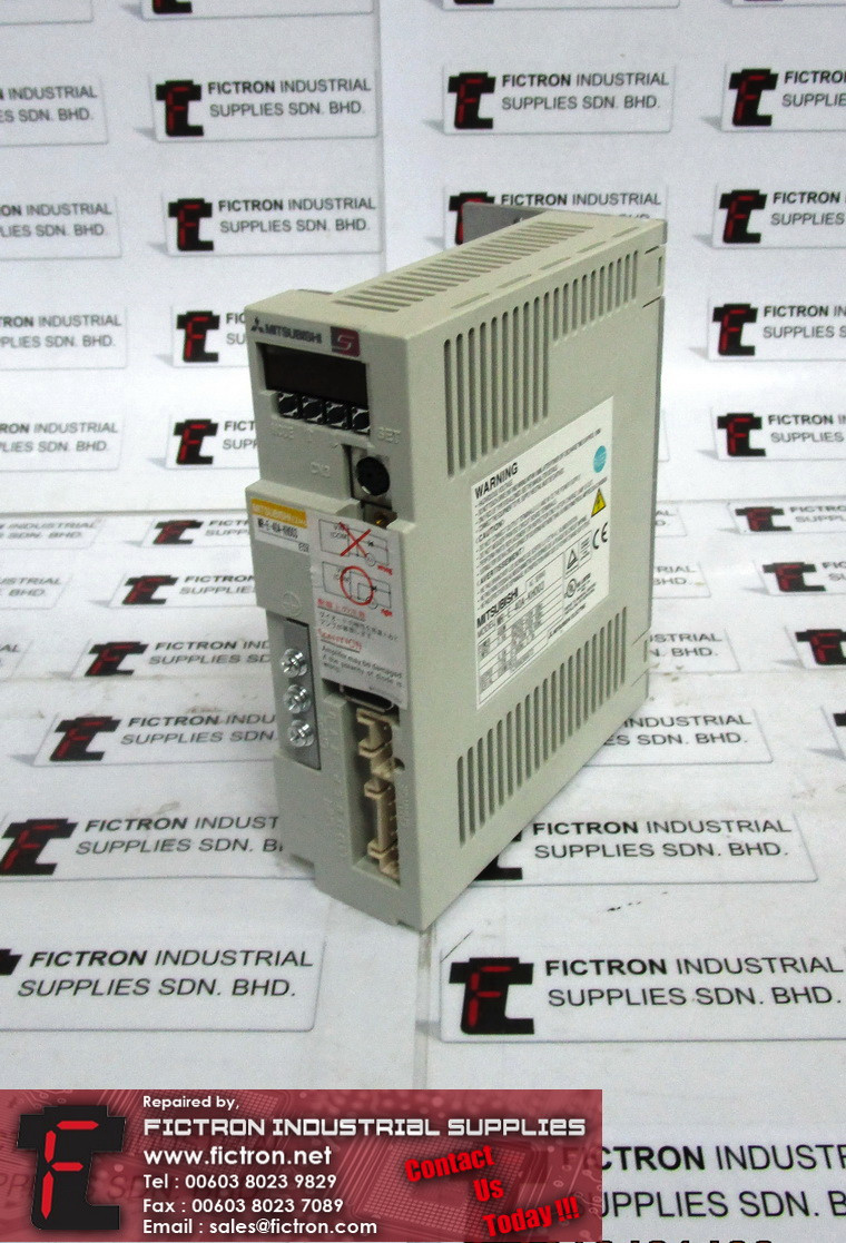 MR-E-40A-KH003 MRE40AKH003 MITSUBISHI AC Servo Amplifier Supply Repair Malaysia Singapore Indonesia USA Thailand