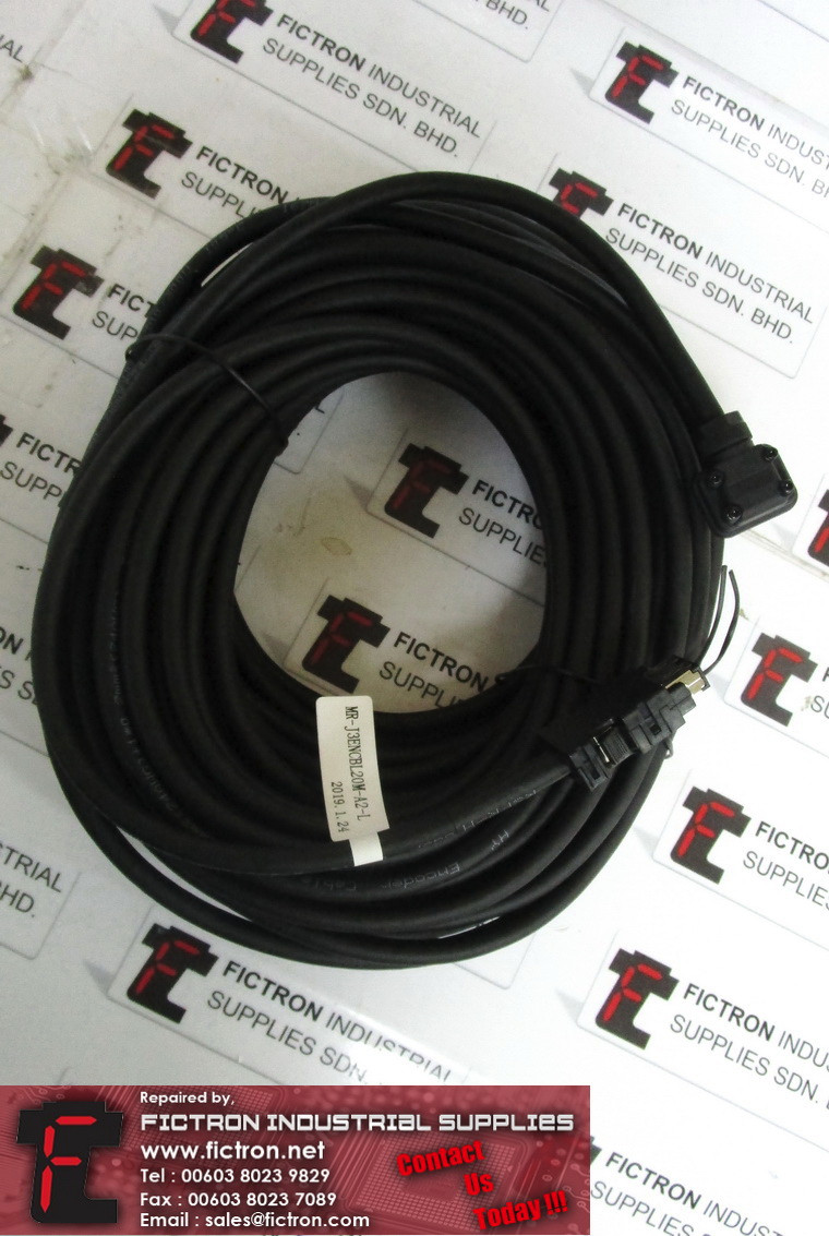 MR-J3ENCBL20M-A2-L MRJ3ENCBL20MA2L MITSUBISHI Encoder Cable Supply Malaysia Singapore Indonesia USA Thailand