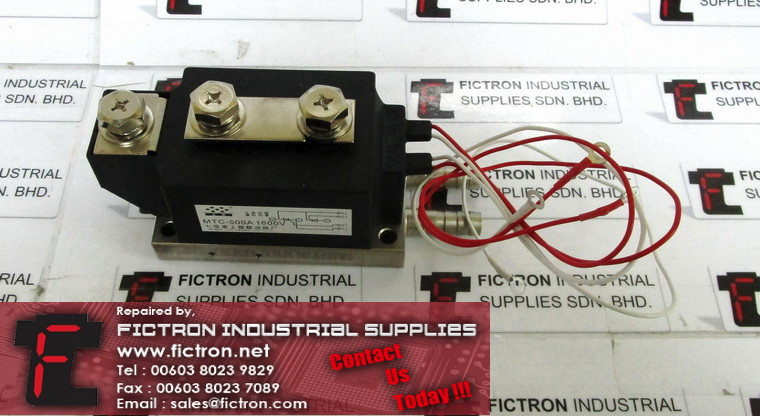 MTC-500A MTC500A FICTRON Thyristor Module Supply Malaysia Singapore Indonesia USA Thailand