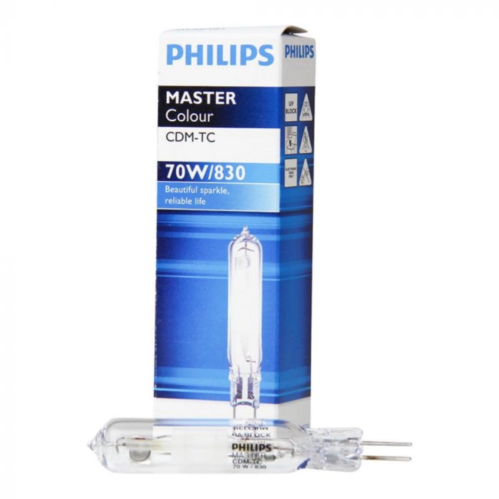 PHILIPS MASTERCOLOUR CDM-TC 70W/830 G8.5 3000K WARMWHITE 928086505131