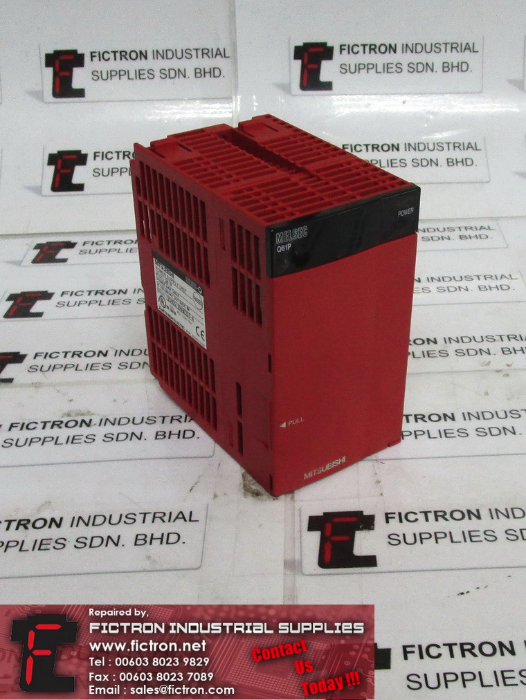 Q61P MELSEC-Q MITSUBISHI Power Supply Unit Supply Repair Malaysia Singapore Indonesia USA Thailand