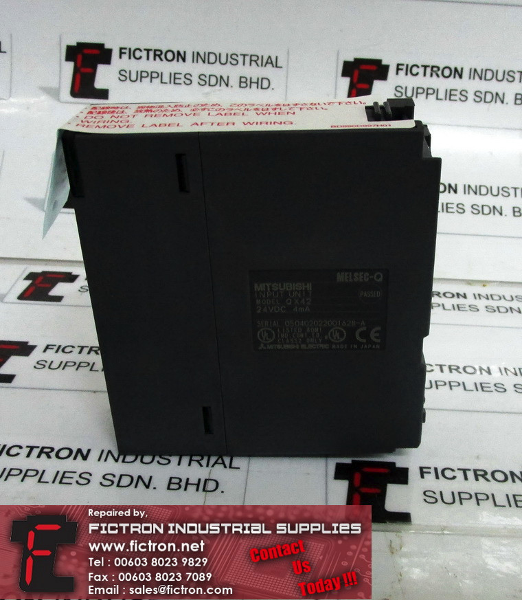 QX42 MELSEC-Q MITSUBISHI PLC Input Unit Supply Repair Malaysia Singapore Indonesia USA Thailand