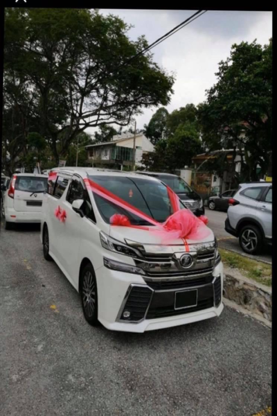 CAR DECORATION WITH RIBBON Wedding Car Decoration Services Selangor, Kuala Lumpur, Malaysia Luxury Car Rental, Airport Transit Car Rental, Travel Car Rental | MI CAR ENTERPRISE