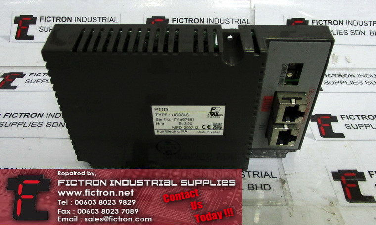 UG03I-S UG03IS FUJI ELECTRIC HMI Touch Panel Supply Malaysia Singapore Indonesia USA Thailand