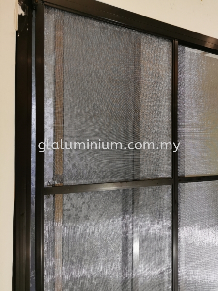 sliding windows Netting 4 panel  Netting aluminium Selangor, Malaysia, Kuala Lumpur (KL), Cheras Supplier, Installation, Supply, Supplies | GL GLASS & ALUMINIUM TRADING