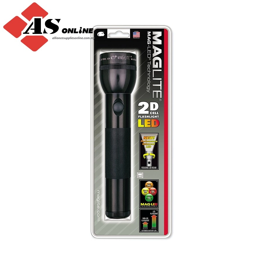 SNAP-ON 2D Cell LED Maglite Flashlight / Model: MAGST2D016