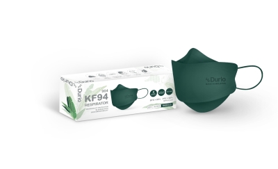 Durio 904 KF94 Respirator (Emerald Green) - 10pcs