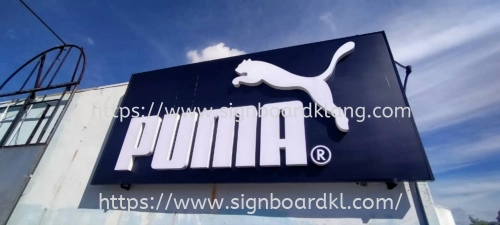 WAREHOUSE OUTDOOR 3D BOX UP LETTERING SIGNBOARD AT TAMAN DUTA | TAMAN MELAWATI | TITIWANGSA