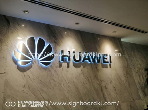 HUAWEI KUALA LUMPUR (KL) - 3D BOX UP LETTERING