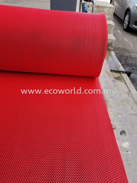 Anti Slip Mat (Wet Area) - Red Roll Type  Anti Slip Mat Malaysia, Johor Bahru (JB) Supplier, Supply, Supplies | ECO WORLD HYGIENE (M) SDN BHD