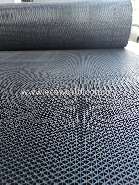 Anti Slip Mat Wet Area - Black Roll Type Anti Slip Mat Malaysia, Johor Bahru (JB) Supplier, Supply, Supplies | ECO WORLD HYGIENE (M) SDN BHD