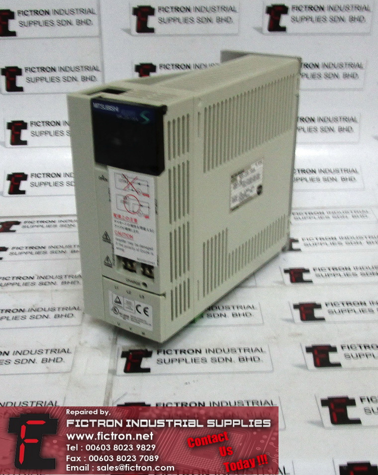 MR-J2S-100A MRJ2S100A MITSUBISHI AC Servo Amplifier Supply Repair Malaysia Singapore Indonesia USA Thailand