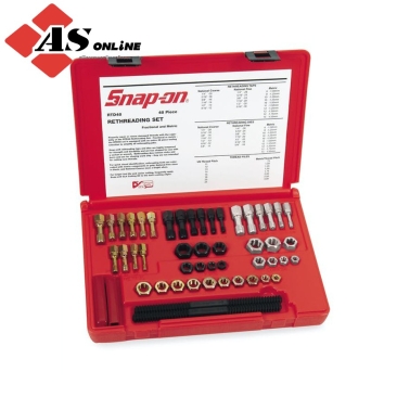 SNAP-ON 48 pc Master Rethreading Tap and Die Set / Model: RTD48