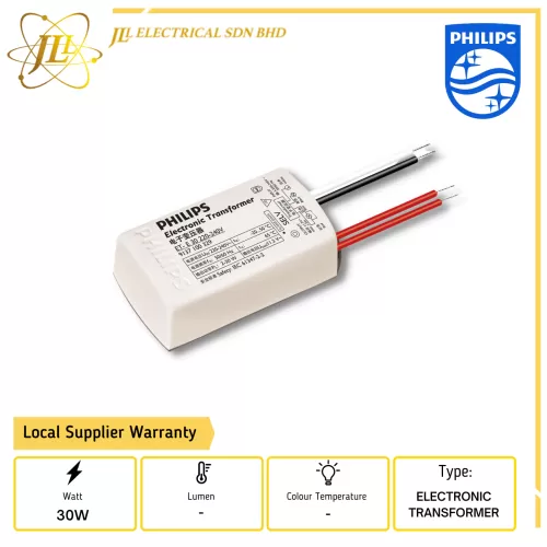 PHILIPS ETE30 30W 220-240V HALOGEN / LED DIMMABLE POWER SUPPLY BALLAST DRIVER ELECTRONIC TRANSFORMER 913710032964