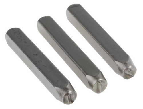 251-788 - RS PRO 6mm x 9 Piece Engraving Punch Set, (0 → 9)