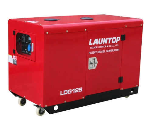 LAUNTOP LDG12S-3 DIESEL GENERATOR (SILENT TYPE)- 3PHASE ,Rated Output :12.5kw,Fuel Tank:50Lit.