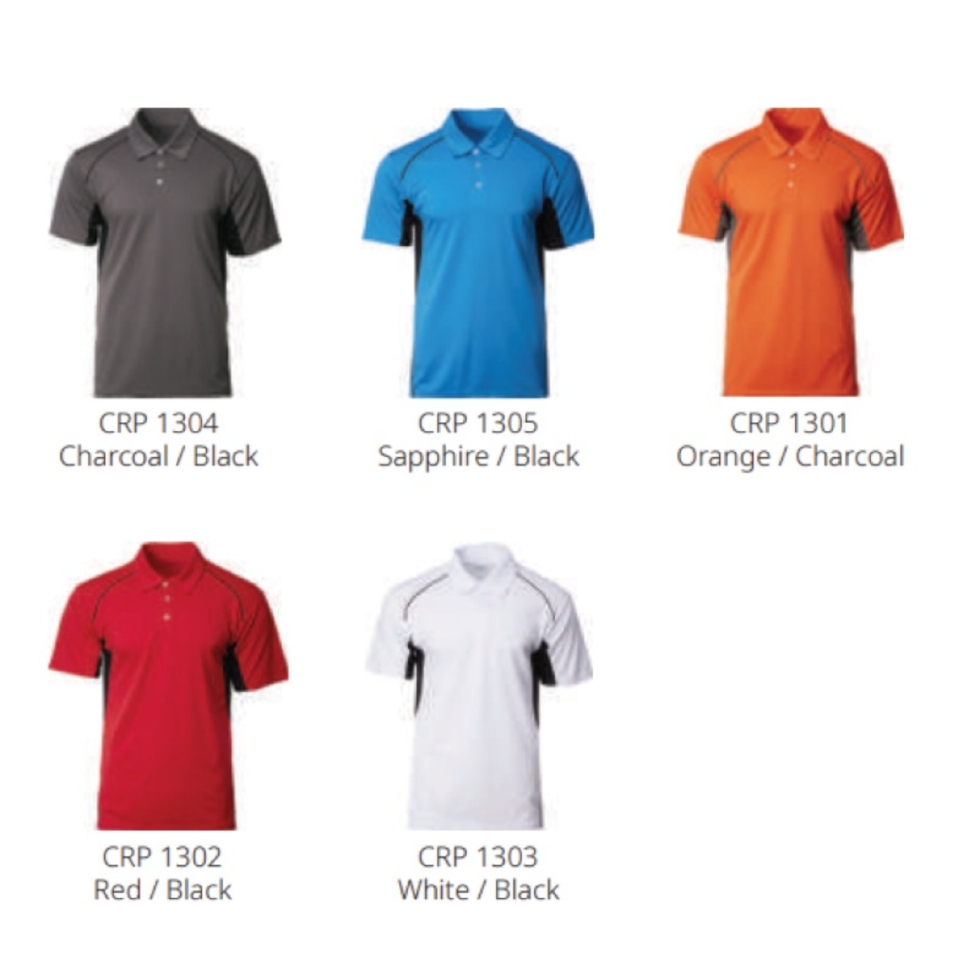 CROSSRUNNER Quick-dry Lightweight Material Delta Polo - CRP1300 