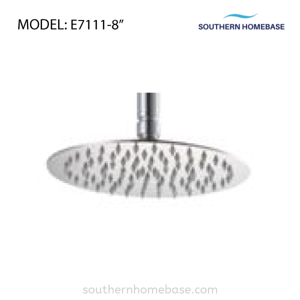 BATHROOM MATTE RAIN SHOWER ELITE E7111-8" Bathroom Johor Bahru (JB) Supplier, Supply | Southern Homebase Sdn Bhd