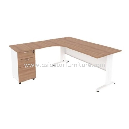 TABLE WITH FIXED PEDESTAL 3D