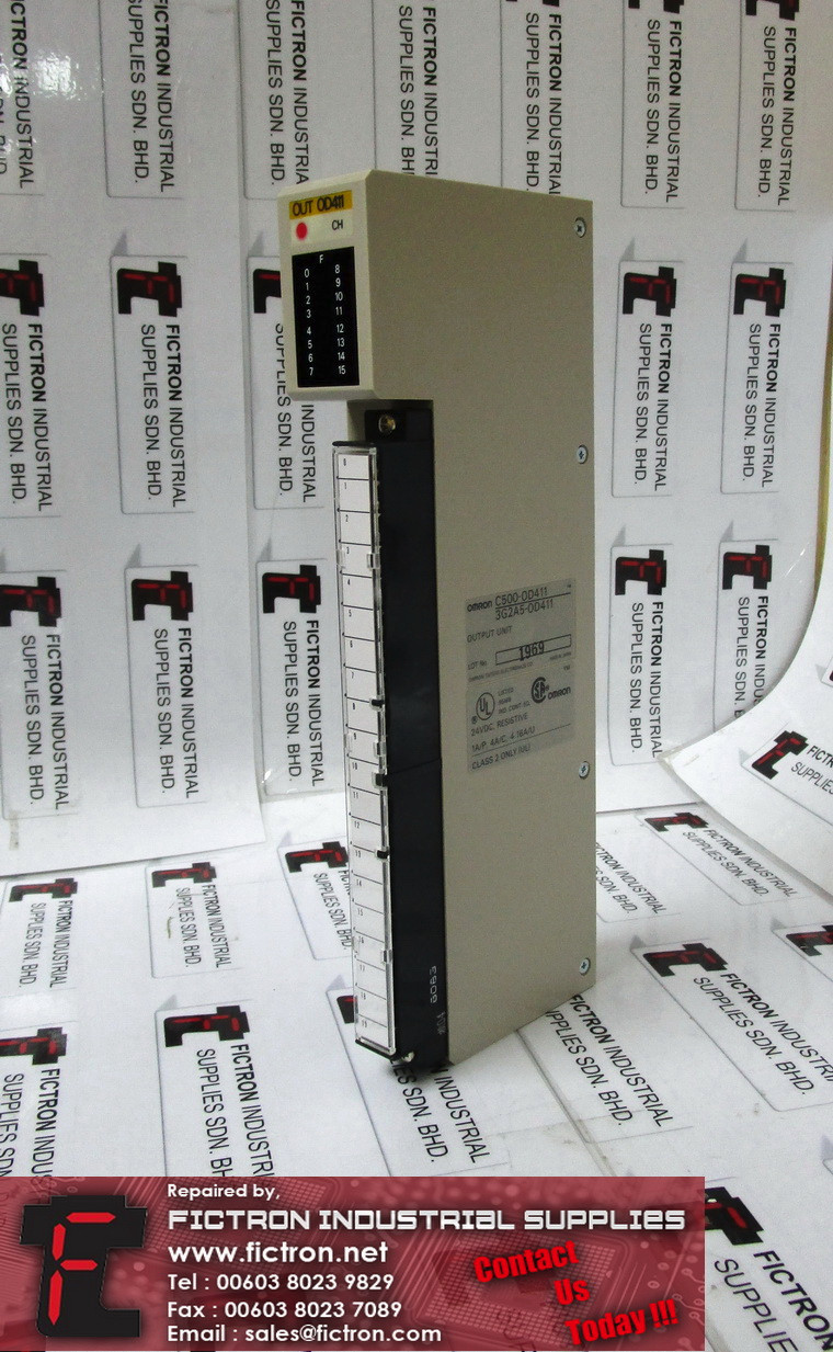 C500-OD411 C500OD411 OMRON PLC Output Unit Supply Repair Malaysia Singapore Indonesia USA Thailand
