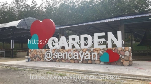 OUTDOOR GIANT 3D LETTERING SIGNBOARD MANUFACTURER AT SEPANG, DENGKIL, BANTING, NILAI, BANGI