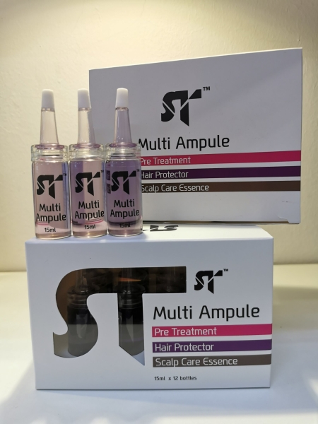 ST AMPOULE HAIR PROTECTOR 12 X 15ML ST Series Negeri Sembilan, Malaysia, Seremban, Senawang Supplier, Suppliers, Supply, Supplies | Hairologist (M) Sdn Bhd