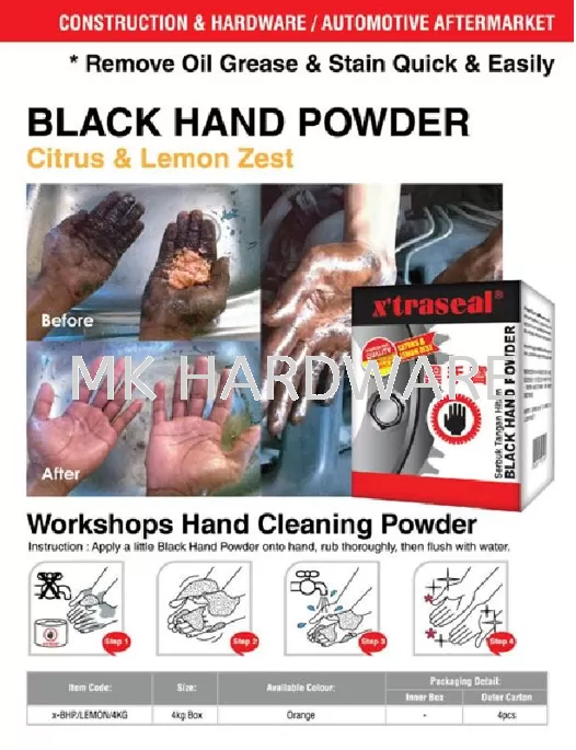 X'TRASEAL BLACK HAND POWDER