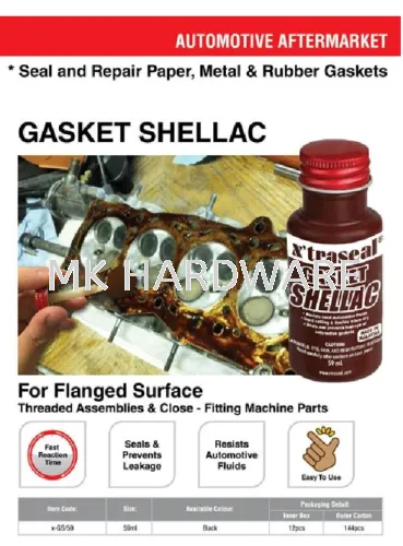 X'TRASEAL GASKET SHELLAC