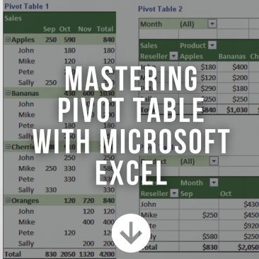 Mastering Pivot Table with Microsoft Excel