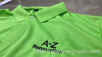 A to Z Renovation Embroidery Logo