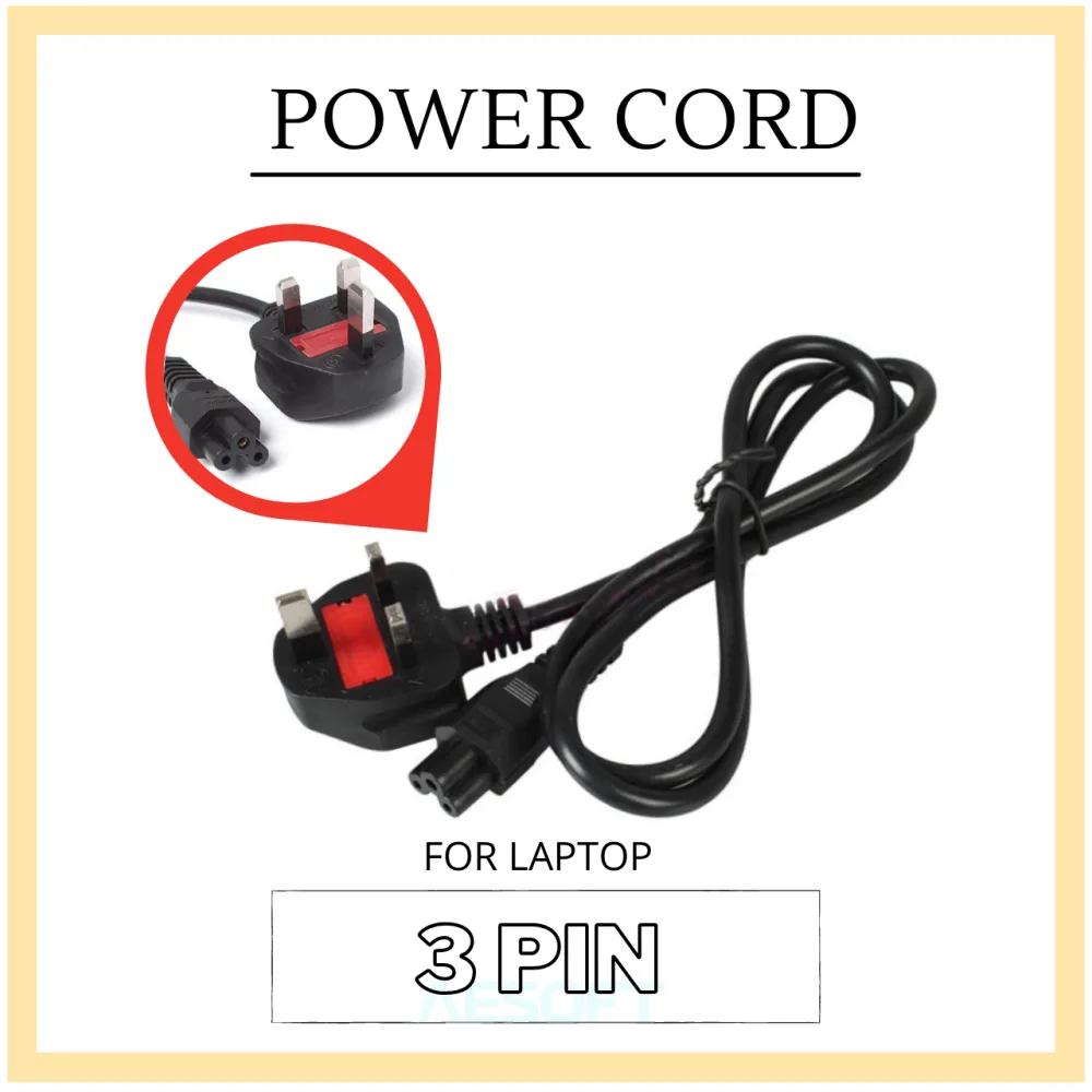 LAPTOP POWER CODE 3PIN