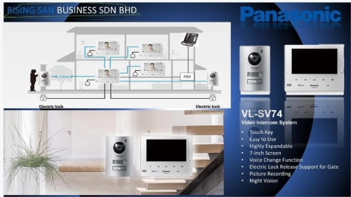 PANASONIC VL-SV74 VIDEO INTERCOM SYSTEM 