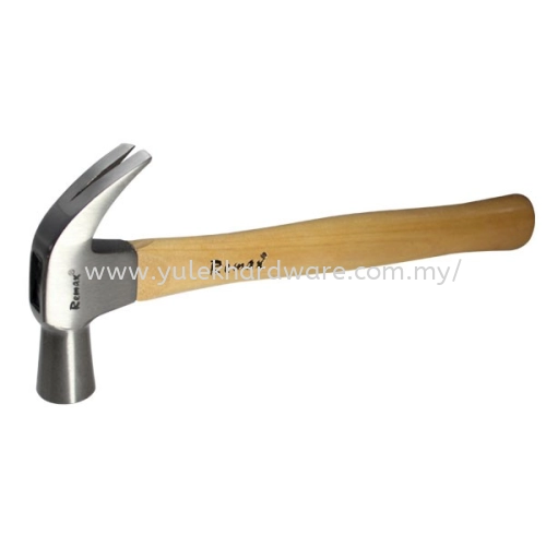 25-27mm REMAX WOODEN HANDLE CLAW HAMMER 