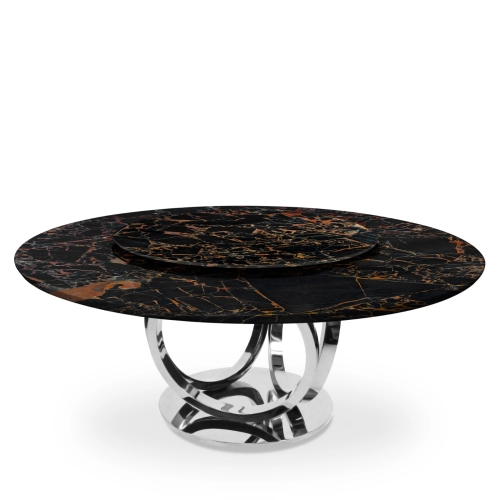 Kahlo-O | Round Marble Dining Table