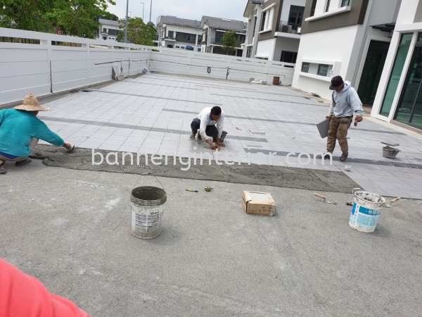 Tiling work Estuari Garden Work In Progress  Johor Bahru (JB), Johor, Skudai Service, Renovation, Construction | Ban Heng Interior Design Sdn Bhd