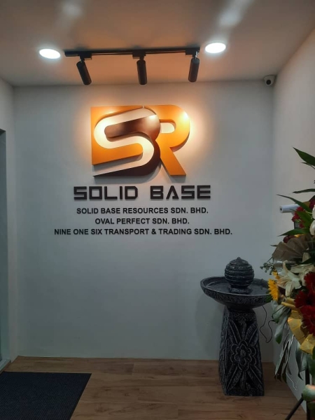 3D Lettering aluminium box up with 2k painting Office Signage & Indoor Reception Signage Johor Bahru JB Malaysia LED Displayboard, Signboard Design | VETER SIGN SDN BHD