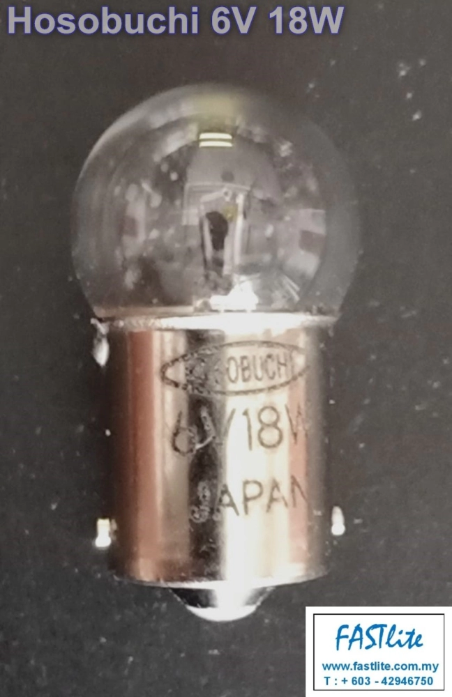Hosobuchi OP2114 6V 18W Microscope Optical bulb