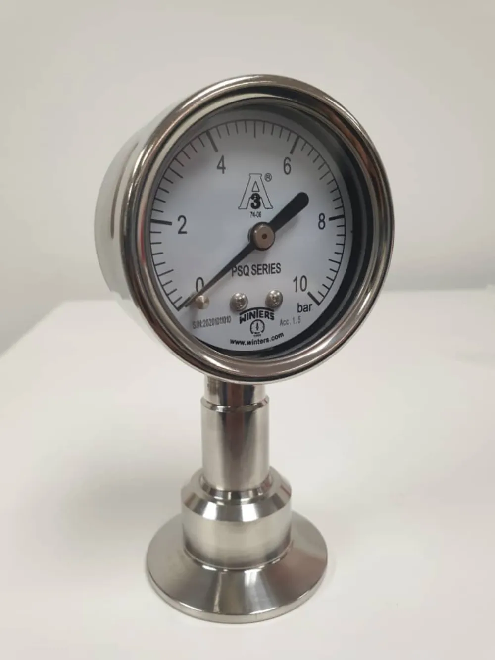 WINTERS Sanitary Pressure Gauge