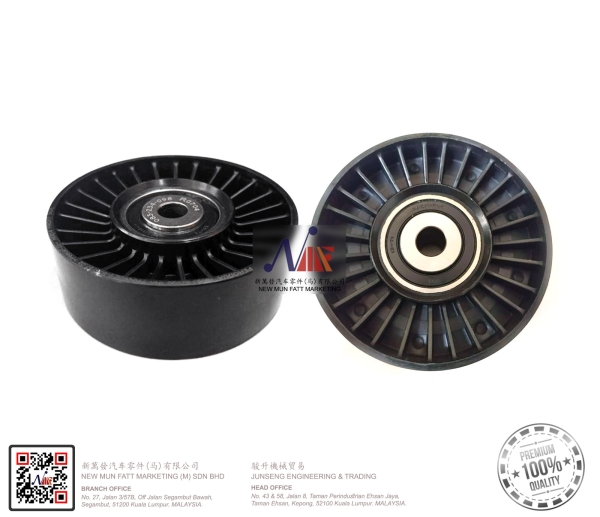 ALZA-50012A-V 5001 - AIR CON, FAN BELT IDLER PULLEY Kuala Lumpur (KL), Malaysia, Selangor, Segambut Supplier, Suppliers, Supply, Supplies | NEW MUN FATT MARKETING (M) SDN BHD