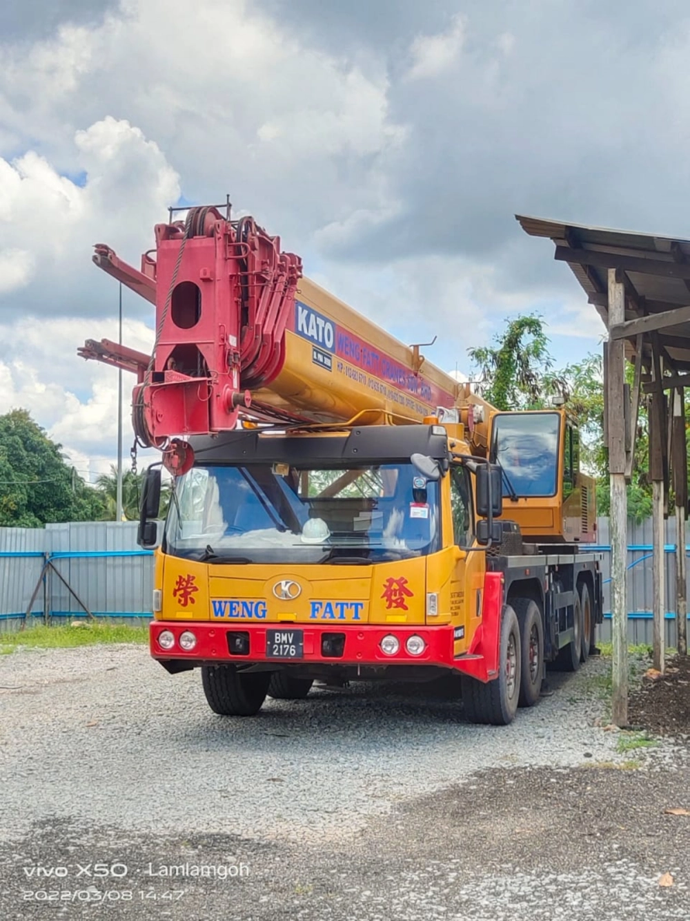 MOBILE CRANE 55TON