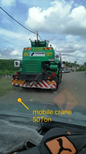 MOBILE CRANE 50TON