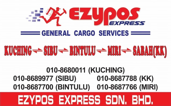 General Cargo Services (Kuching, Sibu, Bintulu, Miri, Sabah KK)  Transportation  Sarawak, Sibu, Malaysia Logistics Services, Shipping, Custom Clearance Services | Ezypos Express Sdn Bhd