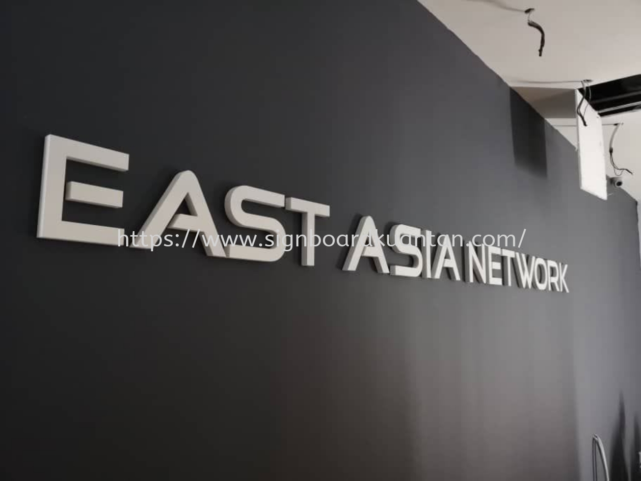 EAST ASIA NETWORK FOAM BOARD 3D LETTERING