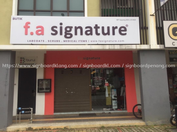 fa signature pvc cut out 3d lettering signage signboard at klang kuala lumpur shah alam puchong damansara cheras  PVC BOARD 3D LETTERING Selangor, Malaysia, Kuala Lumpur (KL) Supply, Manufacturers, Printing | Great Sign Advertising (M) Sdn Bhd