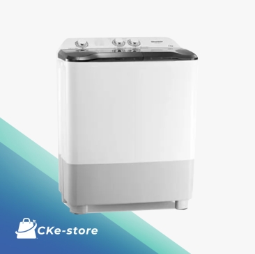 Sharp 7kg Semi-Auto Washing Machine - EST7015