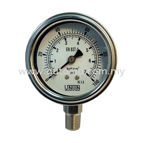 P254-P255 Industrial Pressure Gauge UNIJIN Pressure Measurement PRINCIPAL STORE Subang Jaya, Selangor, Malaysia. Supplier, Supply, Manufacturer | TTS Valve Technologies Sdn Bhd